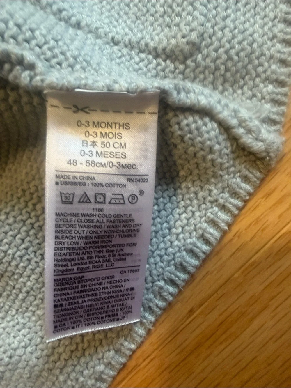 Cozy Light Gray Baby Knit Hooded Cardigan with Ears